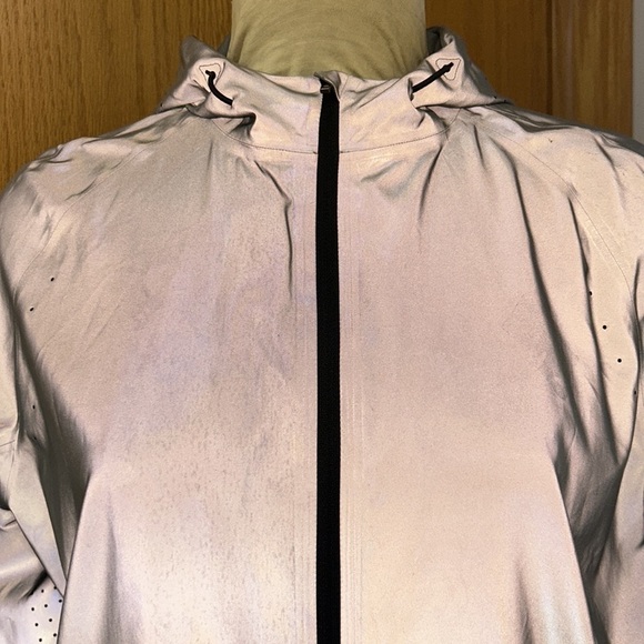 NIKE | Vapor Flash Running Jacket Full Reflective Reversible Gray Women’s XXL - Picture 4 of 17